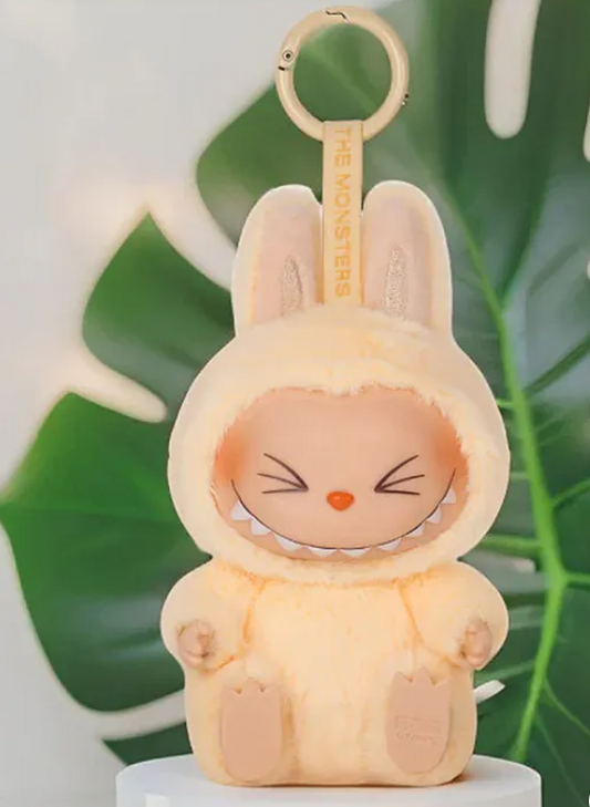 Cute Labubu Have a Seat Vinyl Plush Keychain Mystery Box Collectible Toy for Kids & Adults 15 cm (Pack of 1 - Color and Design May Vary)