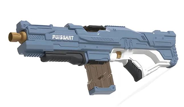 Chargeable Electric Water Gun Toy with High-Pressure Continuous Shooting 450 ml capacity Automatic water filling| Holi water Gun- Color May Vary