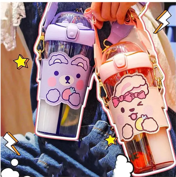 2 Compartment Sipper Bottle 530 ml