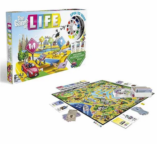 The Game of Life Board Game - Multicolour