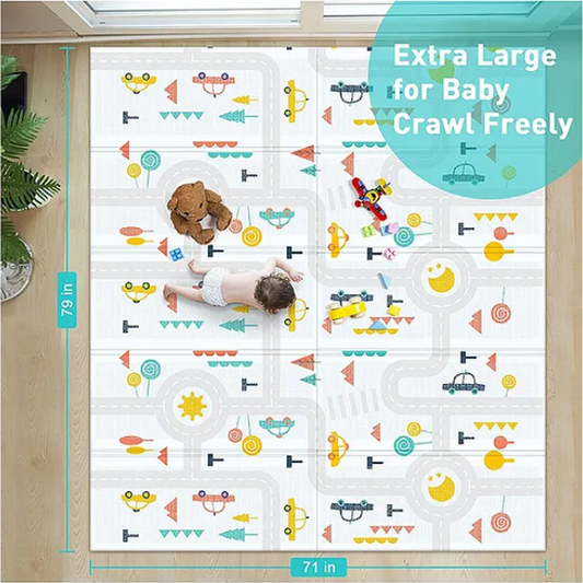 Double Sided Water Proof Extra Large Fordable Foam Baby Play Mat