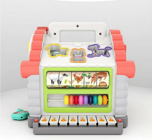 Fun Tree House Activity Cube Toy - Multicolour