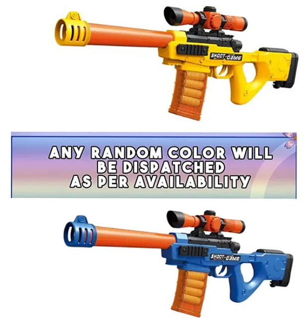 Target Shooting Rifle Gun Toys For Kids | Fun Educational Learning Kids Toys | Outdoor Sports Toys (Pack of 1 Color May Vary)