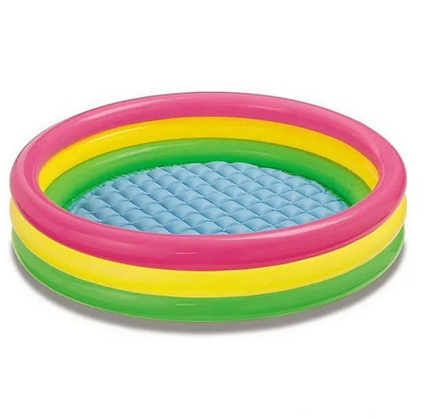 Swimming Pool 5 Feet With Hand Pump - Multi Colour