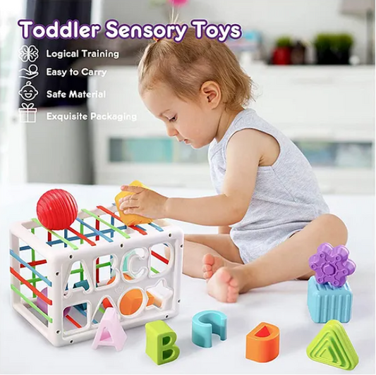 Alphabet Shape Sorter Baby Blocks