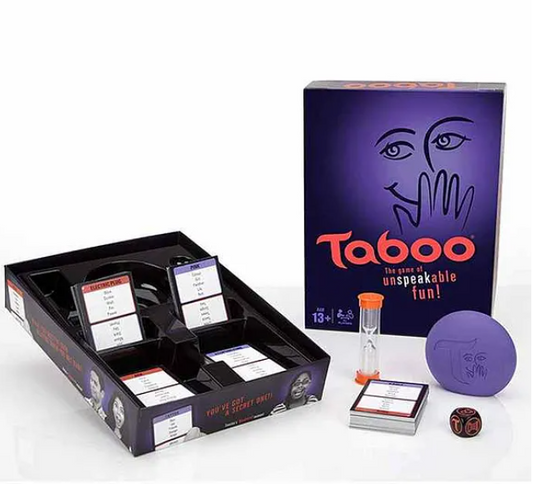 Taboo Board Game Purple - 260 Cards
