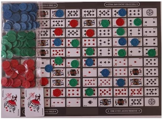 Creative Sequence Game Set - White Blue