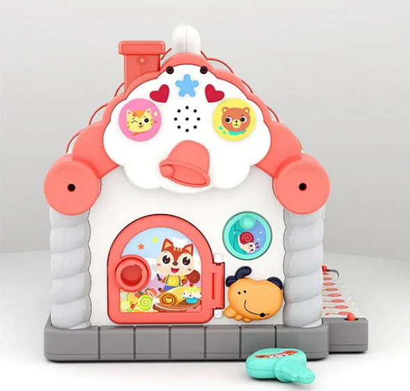 Fun Tree House Activity Cube Toy - Multicolour