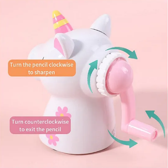 Unicorn Pencil Sharpener - Pink
