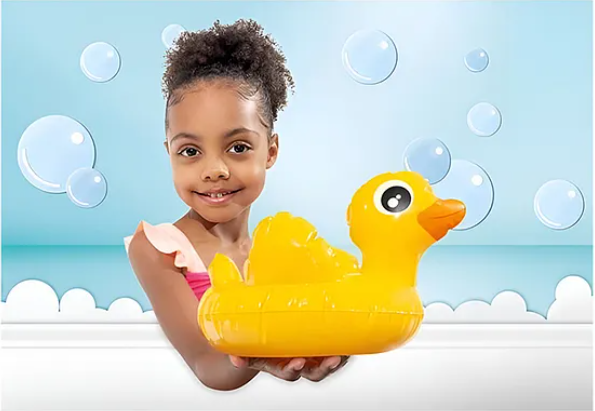 Inflatable Tropical Fish Duck Flamingo Whale Water Toys Baby Pool Toys Intex Swimming Pool Toys For Babies Kids Intex Pool Toys (Pack of 1 - Design And Color May Vary)