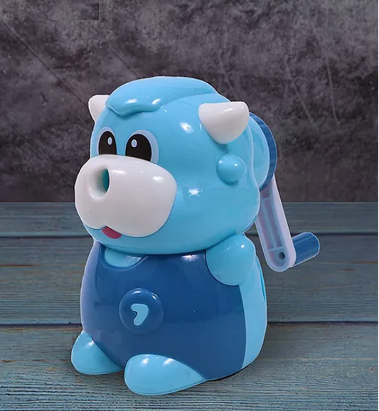 Cute Sheep Shape Manual Pencil Sharpeners - Blue
