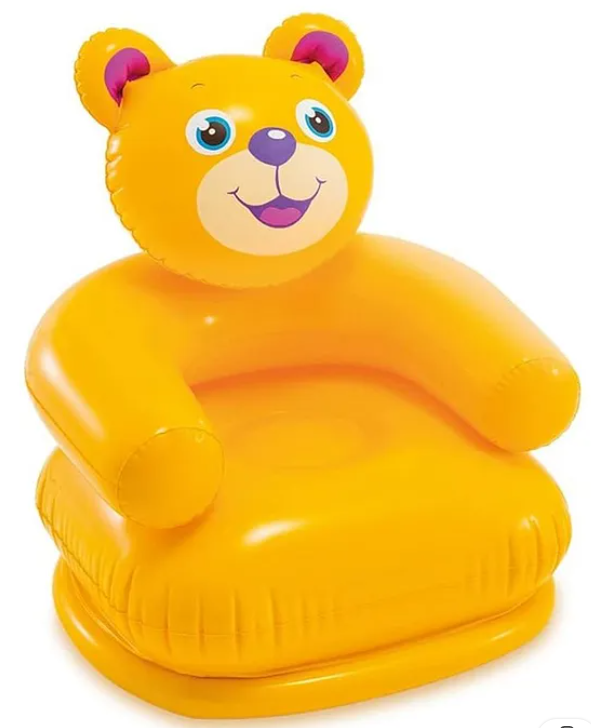 Inflatable Happy Animal Chair (Colour & Print May Vary)