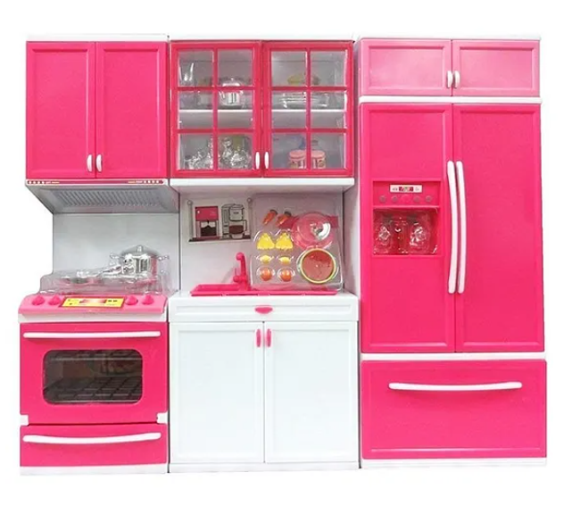 Modular Kitchen Play Set - Pink
