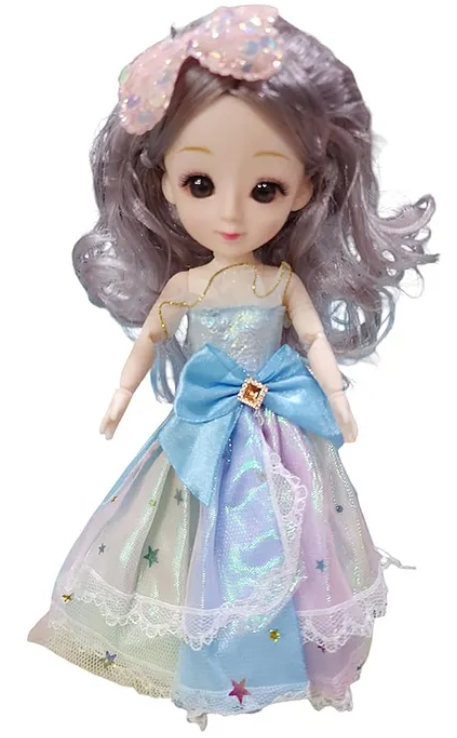 Candy Doll Pretend Play Set Toys For Kids With 4 Candy Toy And Purse Fun And Imaginative Roleplay Toy for Girls - Multicolor-Height 52 cm