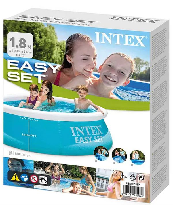 Easy Set Inflatable Swimming Pool - Blue
