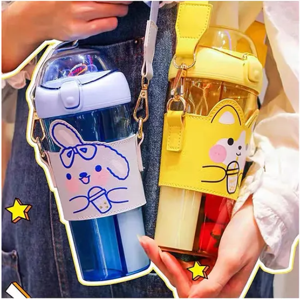 2 Compartment Sipper Bottle 530 ml