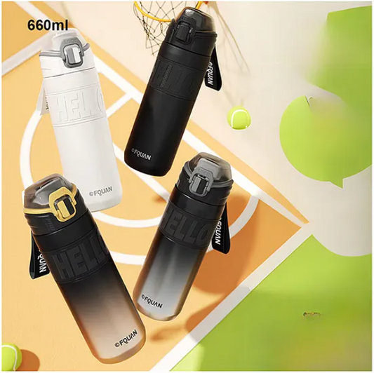 Hot And Cold Stainless Steel Thermos Flask Thermosteel Bottle, Insulated Water Bottle For Office Home Travel School Sports Water Bottle 660 ml (Pack of 1 Color May Vary)