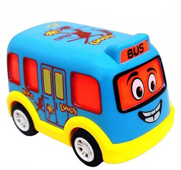 Unbreakable Mini Fun Autos Toys Friction Power Cars Set for Kids Pack of 7 Pieces Color May Vary