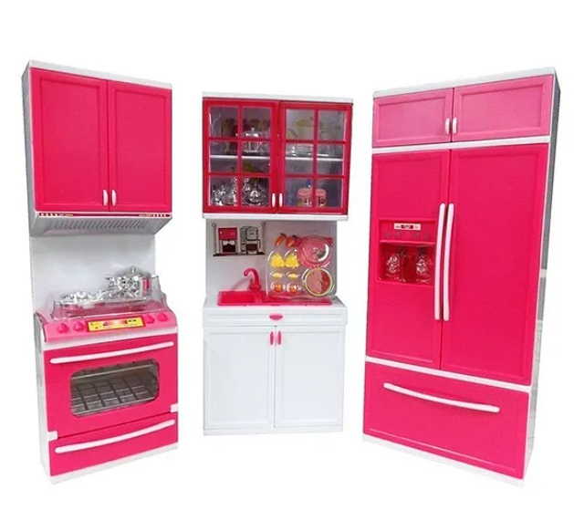 Modular Kitchen Play Set - Pink