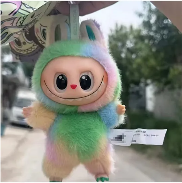 The Monsters - Rainbow Cute Doll Plush Blind Box, Monsters Blind Box Figures, Collectible Toys Home Decorations, Holiday Birthday Gifts,17cm (Pack of 1 Color and Design May Vary )