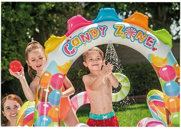 Inflatable Kids Candy Zone Water Play Center Swimming Pool