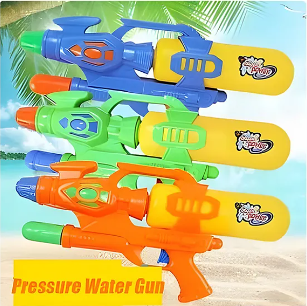 Water Gun Toys For Kids Long Range Squirt Guns High Capacity Water Fighting Toy For Outdoors Swimming Holi Toys Summer Kids Toys Holi Pichkari Gun Toys (Pack of 1 Color May Vary)