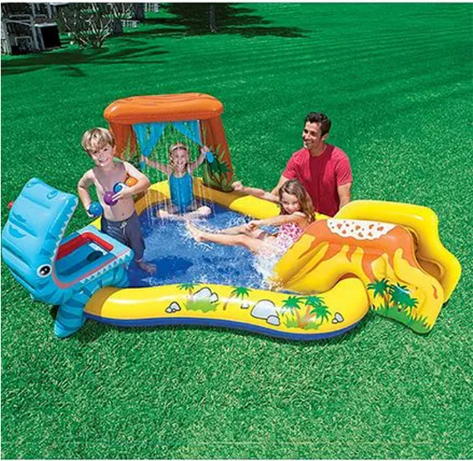 Dinosaur Play Centre Pool - Blue
