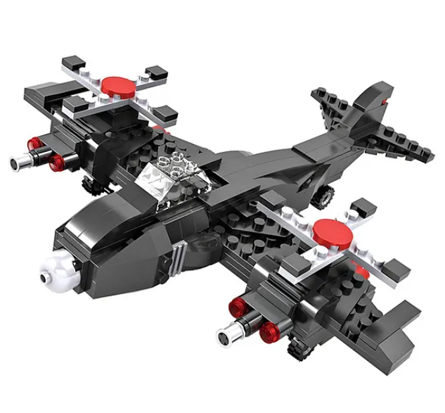 Building Blocks 3 In 1 Architect Air Fighter Bricks Blocks Toys For Kids Fun And Educational Toys For Kids 231 Pcs - Multicolor