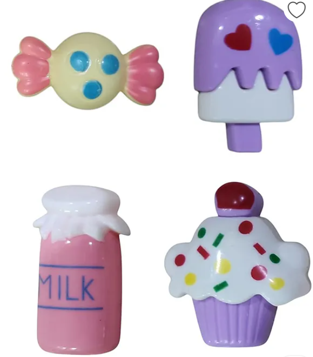 Candy Doll Pretend Play Set Toys For Kids With 4 Candy Toy And Purse Fun And Imaginative Roleplay Toy for Girls - Multicolor-Height 52 cm