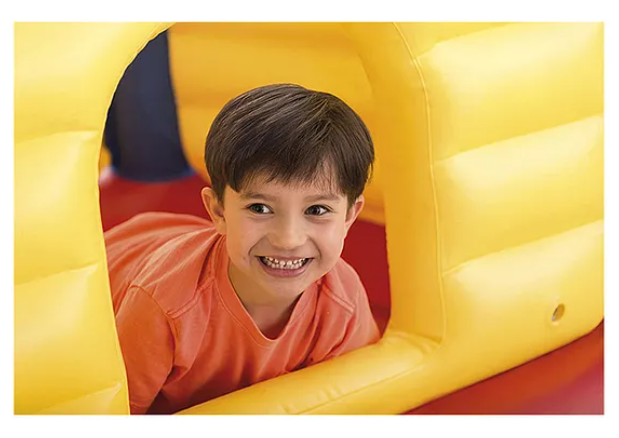 Inflatable Jump-O-Lene Playhouse Bouncer Trampoline - Multicolour