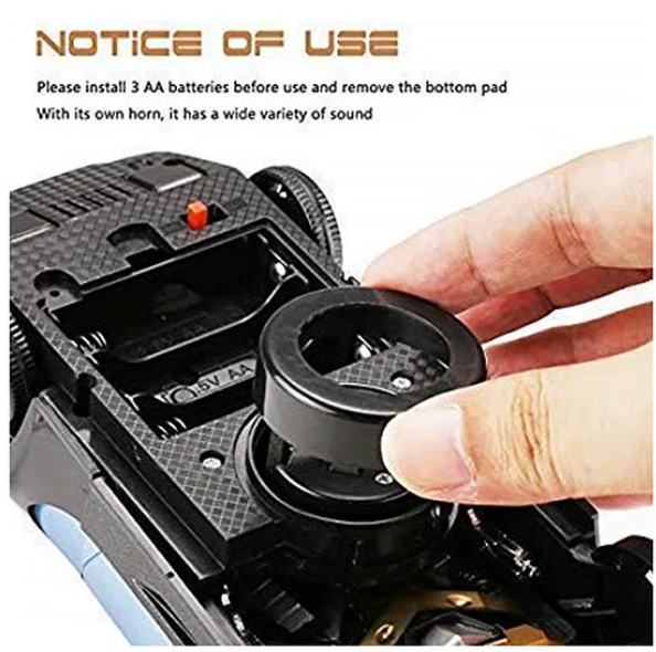 Battery Operated Transformer Robot Car Toy With 360 Degree Universal Wheel Light And Music - Multicolor