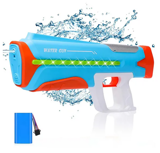 Electric water gun automatic water spray high pressure water play gun toy