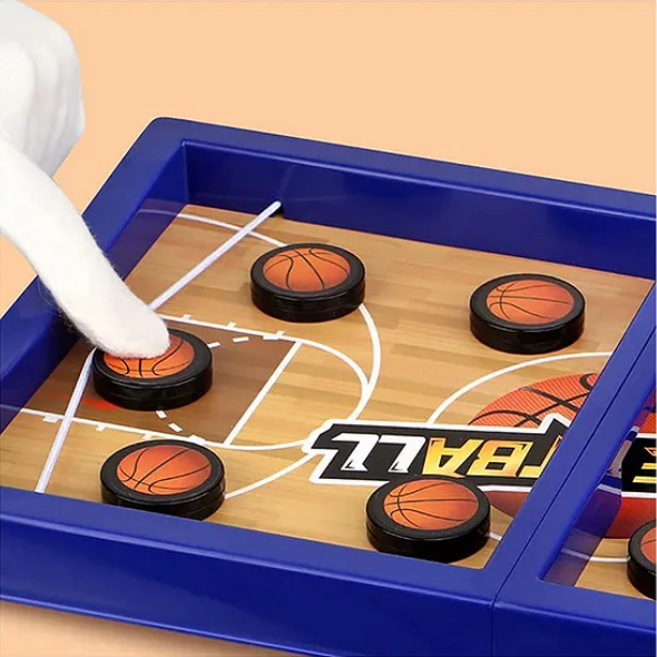 String Basket Ball Table Board Game - Multicolour