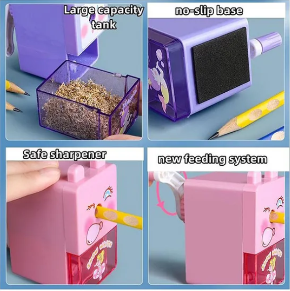Cute Cartoon Shaped Pencil Sharpener