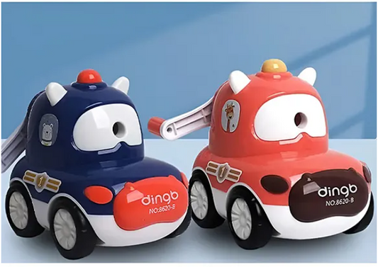 Sharpener For Kids Bull Car Shaped Pencil Sharpener Heavy-duty Manual Portable Sharpener For Kids Adults Boys And Girls Color May Vary