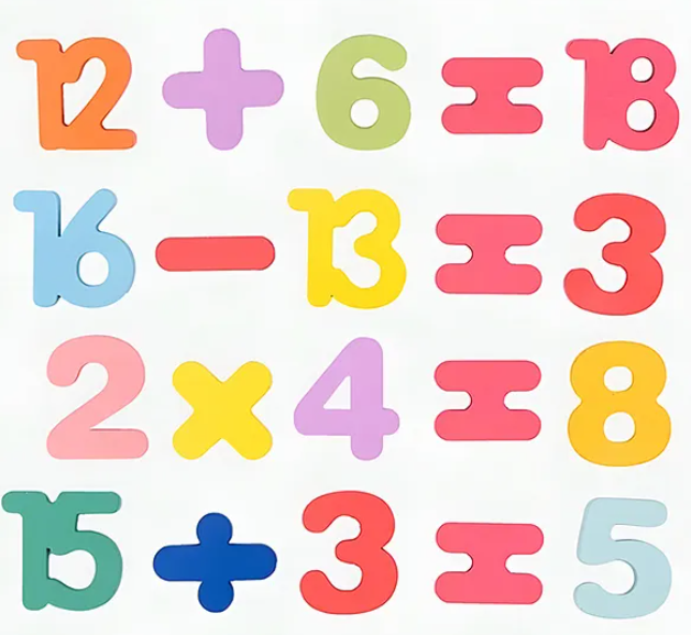 Numeric Wooden Montessori Board Puzzle Game