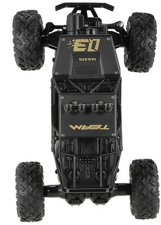 Yamama Remote Control Rock Crawler Toy - Black/Gold