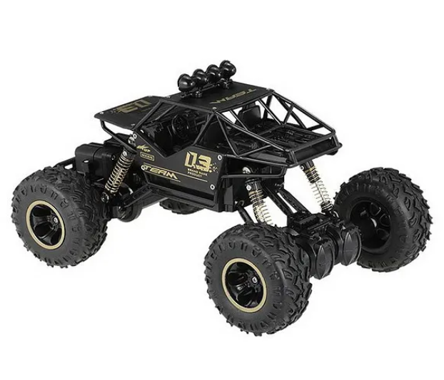 Yamama Remote Control Rock Crawler Toy - Black/Gold