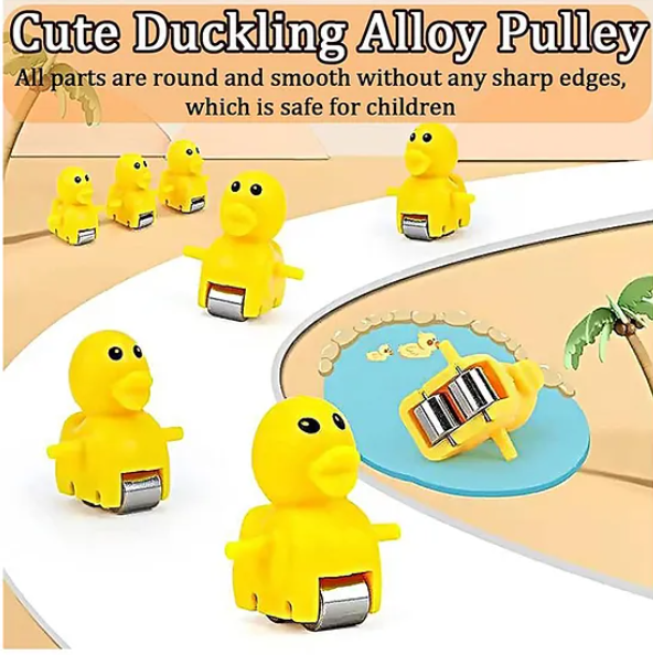Musical Toys 2 In 1 Cute Duck Climbing Stairs With Piano Lights And Music Toys For Kids Musical Duck Track Slide and Climb Stairs Toys With 3 Ducks - Multicolor
