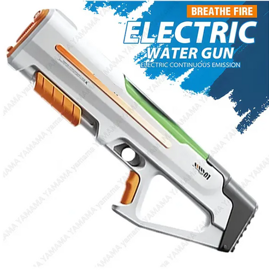 Electric Water Gun Toy for Kids & Adults | High-Pressure Automatic Spray | Summer Pool & Outdoor Fun | Holi -Color May Vary