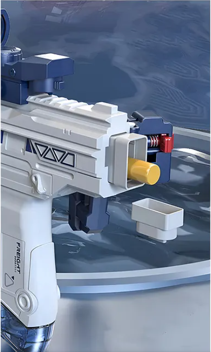 Realistic Water Gun Toys For Kids Electric UZI-SMG Water Gun Toys Repeater Automatic Water Spray Gun High Pressure Water Play Gun Toy - Multicolor