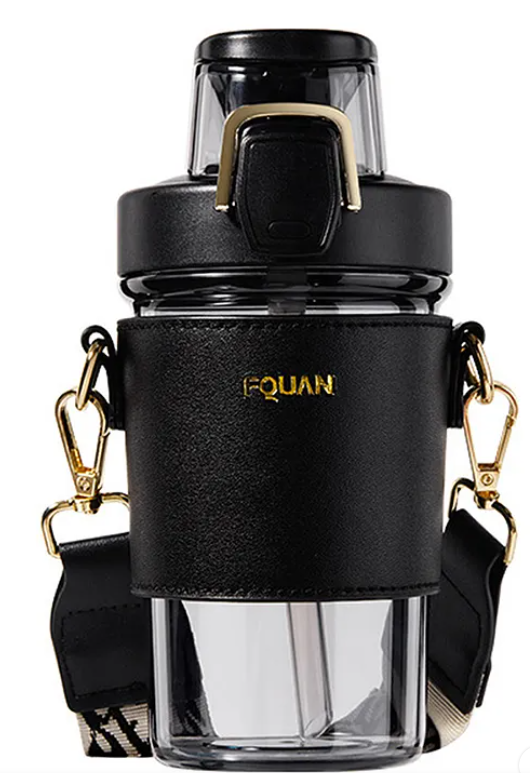 Unique Design Fquan Water Bottle BPA Free Drinking Bottle for Kids And Adults 500 ml Color May Vary