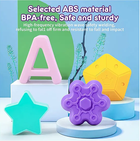 Alphabet Shape Sorter Baby Blocks