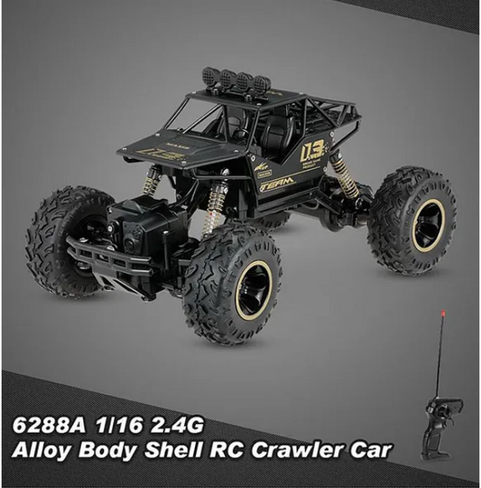 Yamama Remote Control Rock Crawler Toy - Black/Gold