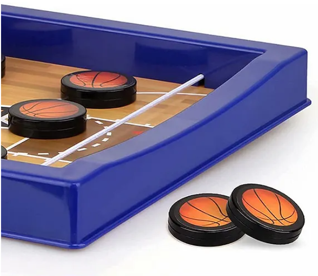 String Basket Ball Table Board Game - Multicolour