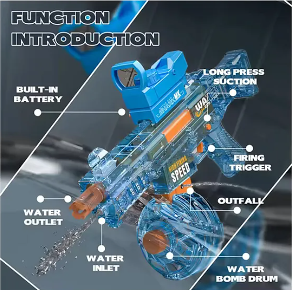 Water Gun - LMI-WG-CY066-1 - Black
