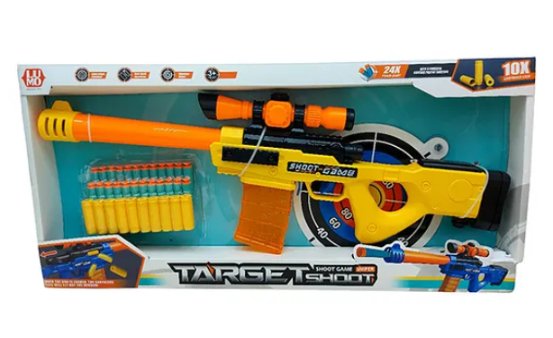 Target Shooting Rifle Gun Toys For Kids | Fun Educational Learning Kids Toys | Outdoor Sports Toys (Pack of 1 Color May Vary)