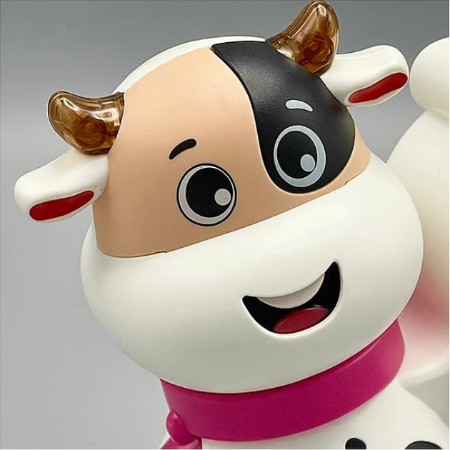 Musical Two-Sided Cattle And Sheep Animal Toy With Light And Music For Kids Multicolor