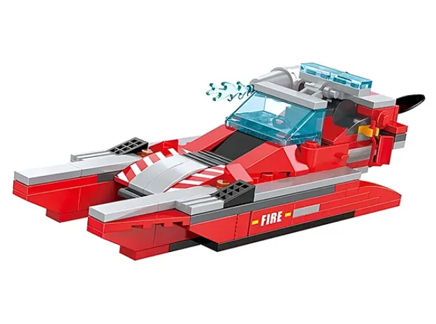Building Blocks 3 In 1 Fire Truck Bricks Blocks Toys For Kids Fun And Educational Toys For Kids Fire And Rescue Truck Blocks 249 Pcs Multicolor