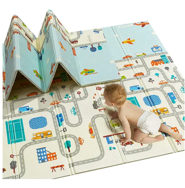 Double Sided Water Proof Extra Large Fordable Foam Baby Play Mat